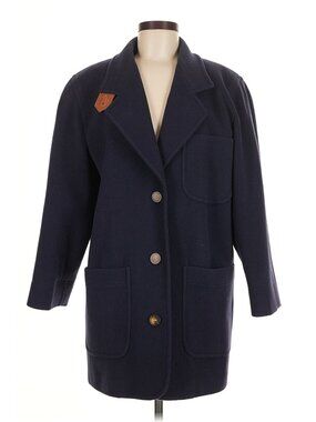Lands' End Size 8R Wool Coat Unisex